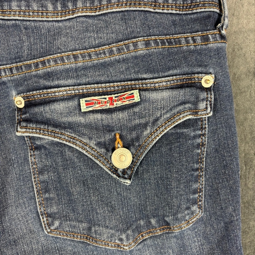 Hudson Jeans Blue Straight Leg Classic - Picture 13 of 13